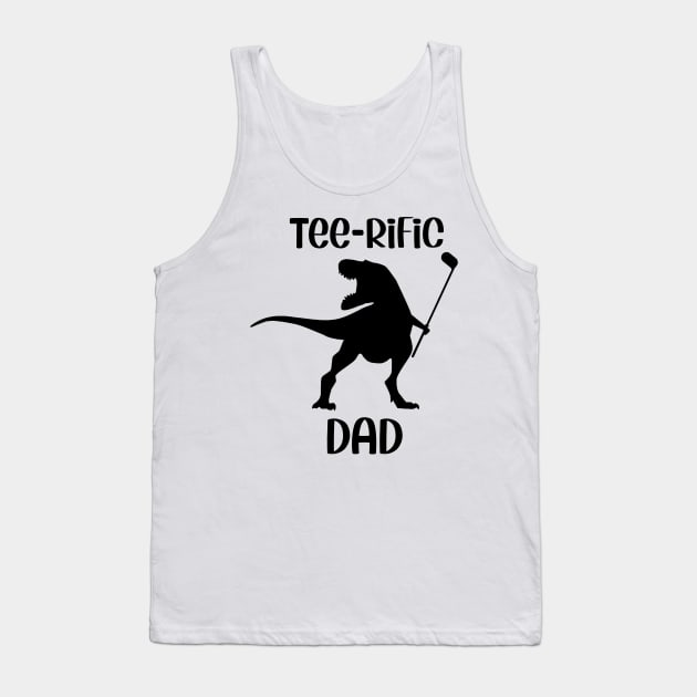 Teerific Dad sticker gift Tank Top by Dogefellas